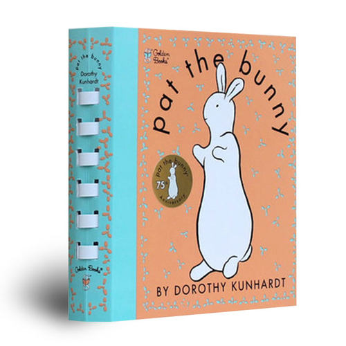Pat the Bunny 拍拍小兔子英文原版绘本触摸书玩具书正版现货 1-3岁儿童幼儿英语 启蒙认知早教patthebunny