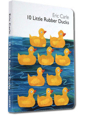 10 Little Rubber Ducks原版绘本Eric Carle吴敏兰书单 英语启蒙