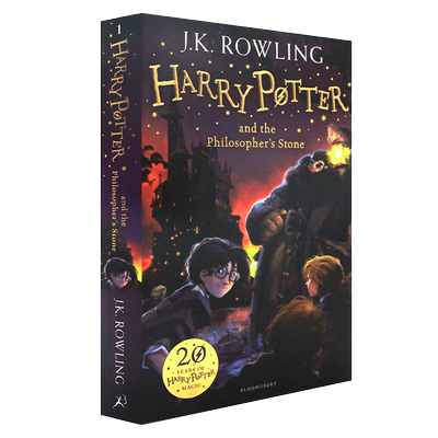 原版英文 Harry Potter and the Philosopher's Stone哈利波特与魔法石 奇宝图书