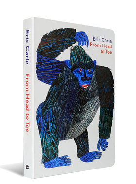 From Head to Toe 从头动到脚英文原版fromheadtotoe绘本 正版现货纸板书 3-6岁儿童幼儿英语律动语感启蒙 吴敏兰书单