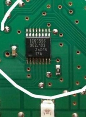 TPIC6C596PWRG4 LED驱动 芯片IC TSSOP-16 丝印6C596PW 原装现货