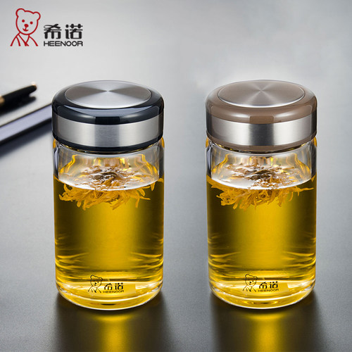 希诺单层玻璃杯高硼硅材质