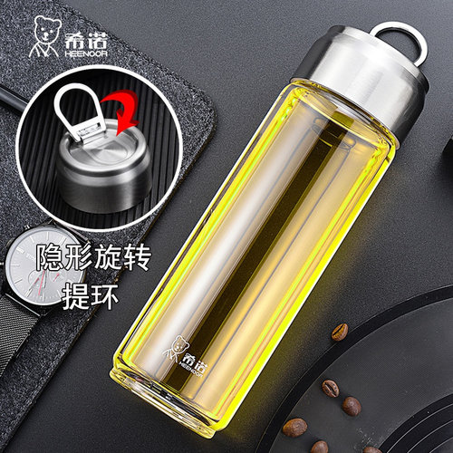 希诺单层玻璃杯高硼硅材质