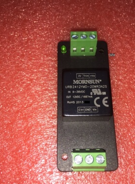 URB2412YMD-20WR3A2S金升阳DC-DC电源模块9-36V转12V1667mA接线式