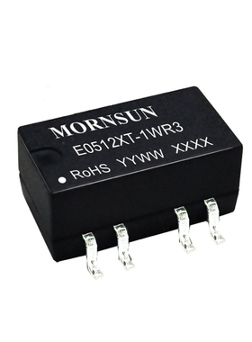 E0512XT-1WR3金升阳DC-DC电源模块5V转正负12V 1W 隔离电压3000V