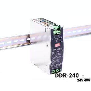 DDR-240B-24明纬240W 16.8~33.6V输入 24V10A输出导轨型DC-DC电源