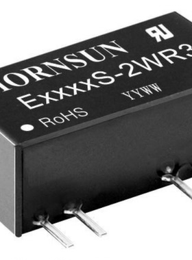 E1515S-2WR3金升阳DC-DC电源模块15V转正负15V67mA隔离3000V 2W