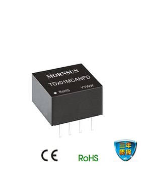 TD501MCANFD金升阳5V单路高速小体积 CANFD 隔离收发模块全新原装