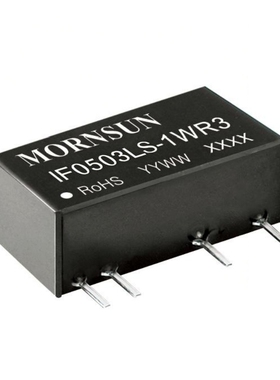 IF0503LS-1WR3金升阳DC-DC电源模块5V转3.3V250mA隔离3KV稳压输出