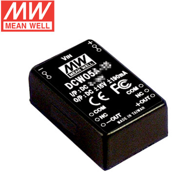 台湾明纬DCW05C-05模块电源5W/36~72V转±5V0.5A双路稳压转