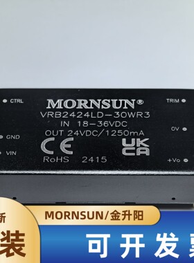 VRB2424LD-30WR3金升阳DC-DC电源模块18-36V转24V1.25A原装可直拍