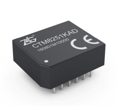 CTM8251KAD  ZLG周立功 双路双隔离 CAN 收发器 假一赔十