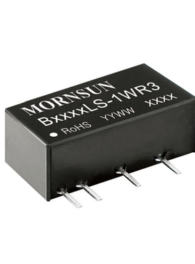 B1505LS-1WR3/1509/1512/1515/1524金升阳隔离非稳压输出电源1W