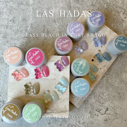 糖果色色胶美甲美甲光疗胶