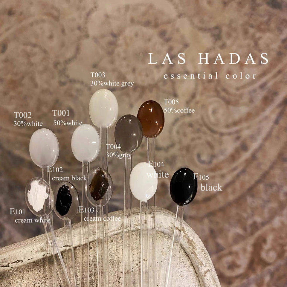 基础色美甲色胶黑白色彩绘