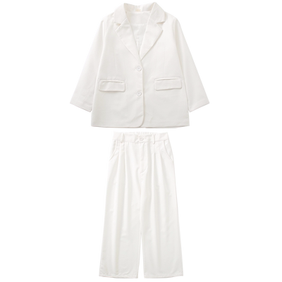 迷彩豆豆儿童演出服西装套装