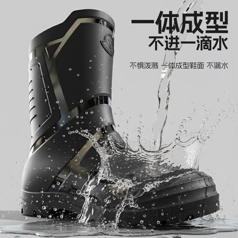 【新品特惠】大码防水雨鞋加厚48图片
