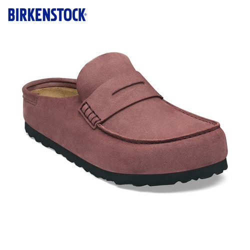 BIRKENSTOCK勃肯绒面革包头拖鞋