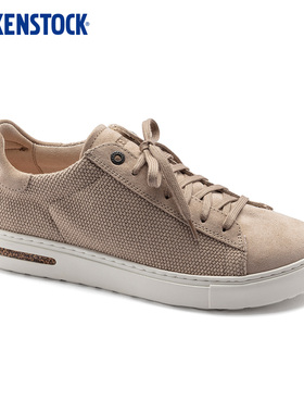 BIRKENSTOCK勃肯德国进口男女款织物绒面拼接Bend系带低帮休闲鞋