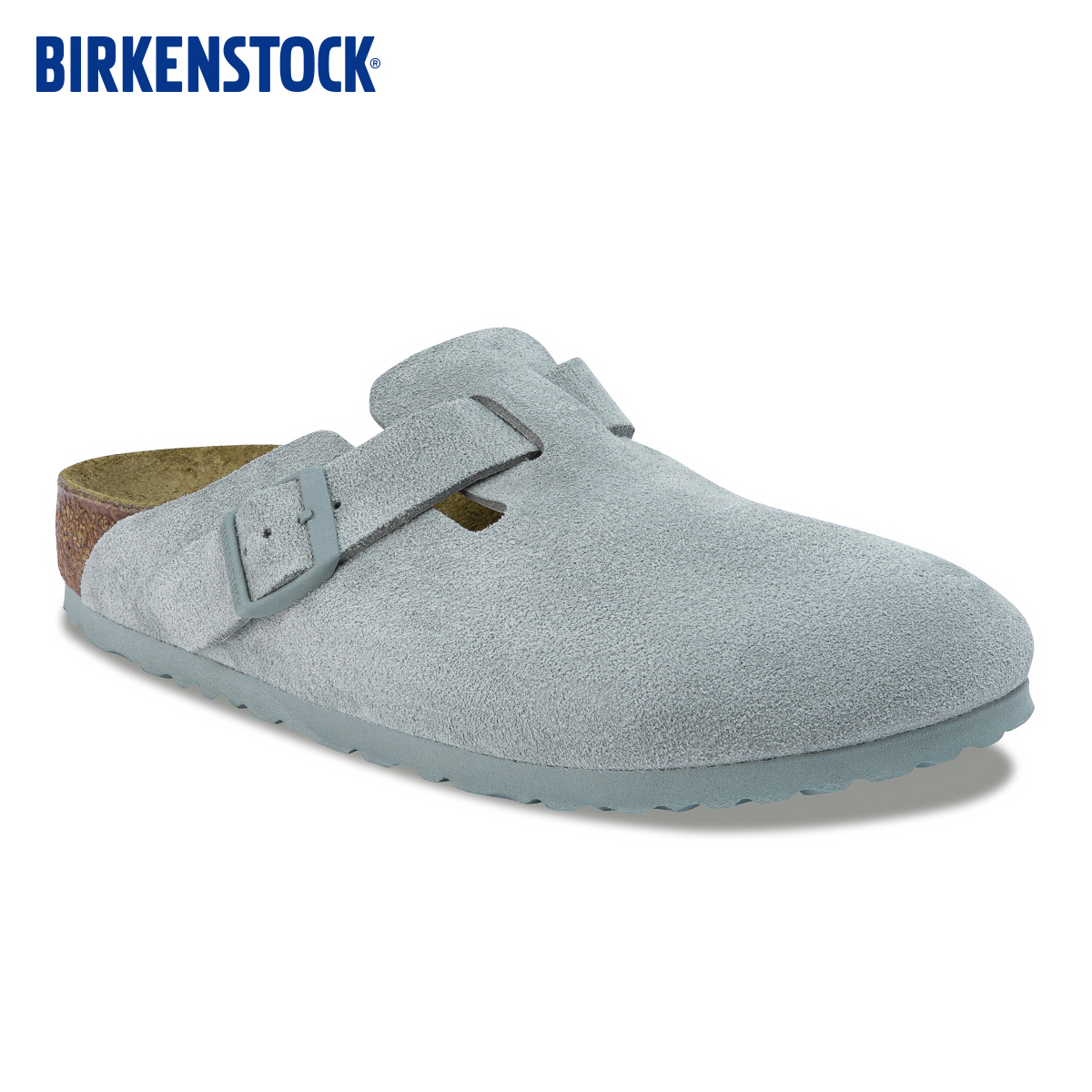 BIRKENSTOCK勃肯绒面革包头拖鞋