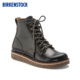 BIRKENSTOCK勃肯德国进口女款 涂油皮Birmingham系带短筒马丁靴子