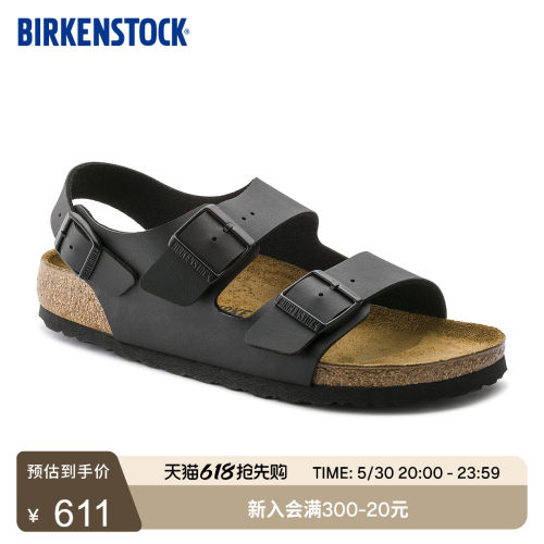 BIRKENSTOCK勃肯软木系踝凉鞋