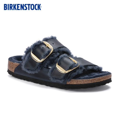 BIRKENSTOCK勃肯秋冬保暖毛毛鞋