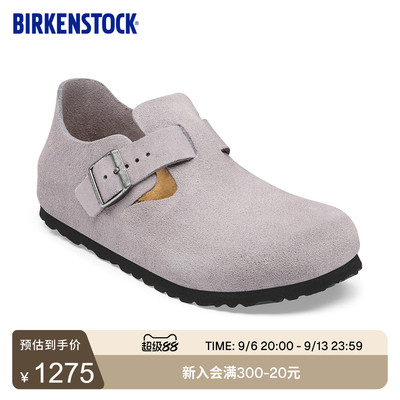 BIRKENSTOCK勃肯绒面革休闲鞋