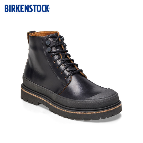 BIRKENSTOCK勃肯涂油皮马丁靴