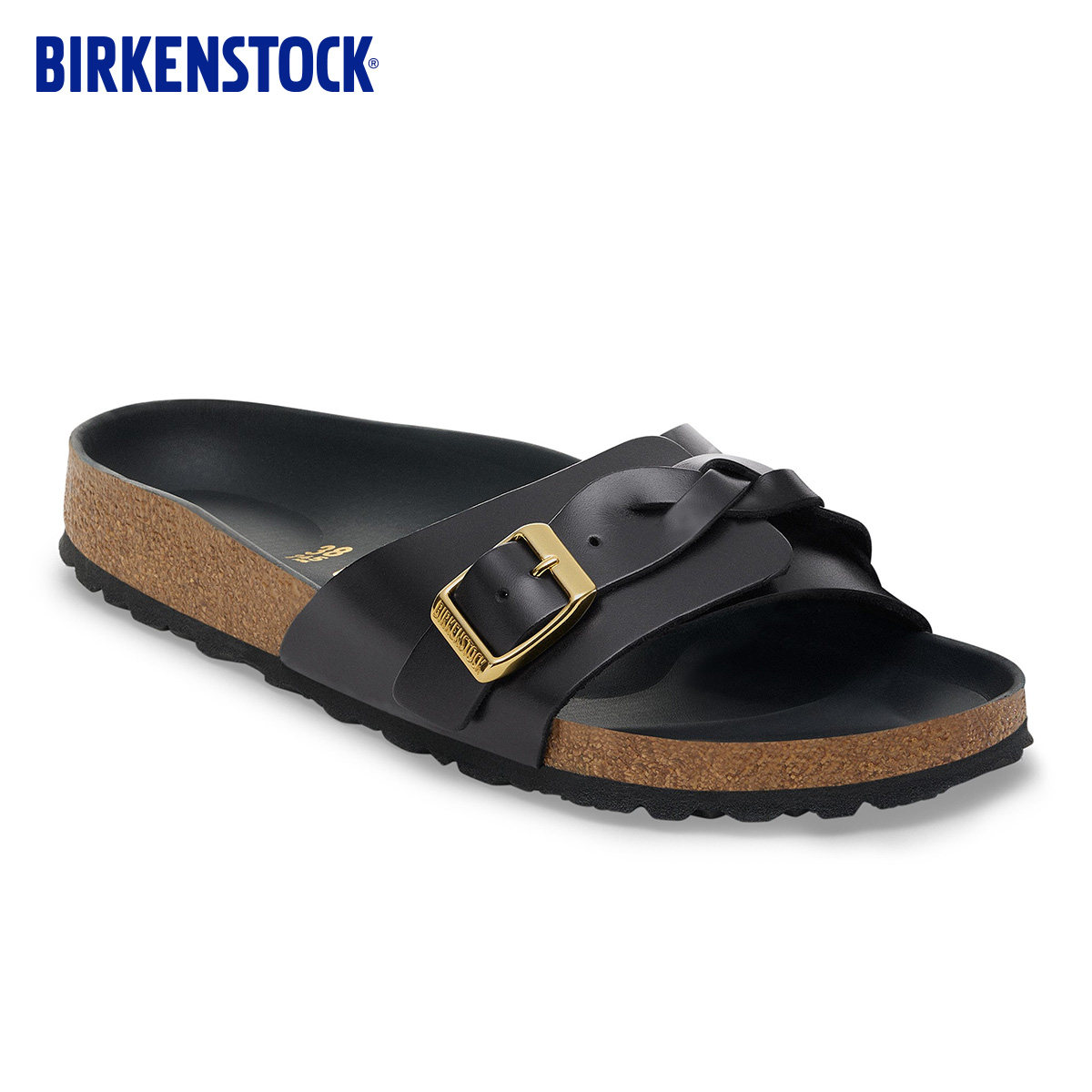 BIRKENSTOCK勃肯德国进口女款牛皮革软木Oita魔术贴单带拖鞋