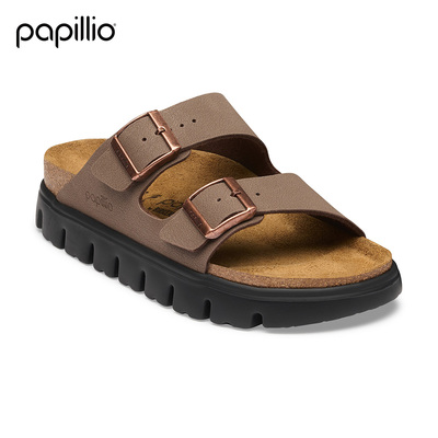 BIRKENSTOCK勃肯厚底双带拖鞋
