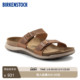 BIRKENSTOCK勃肯德国进口女款 涂油皮户外休闲软木Sierra双扣拖鞋