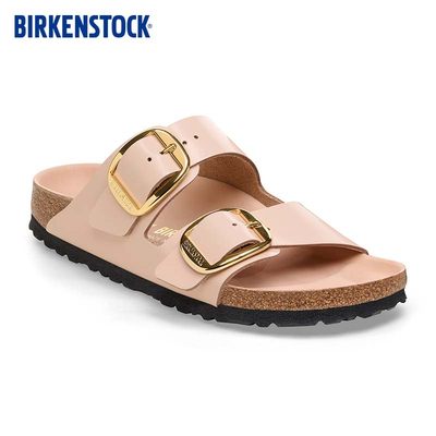 BIRKENSTOCK勃肯软木拖鞋新品大巴扣女款双带拖鞋Arizona系列