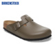 牛皮革软木Boston包头拖鞋 BIRKENSTOCK勃肯德国进口新品 男女款