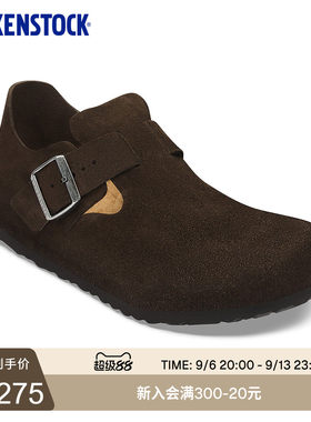 BIRKENSTOCK勃肯绒面革休闲鞋