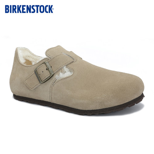 BIRKENSTOCK勃肯秋冬保暖毛毛鞋