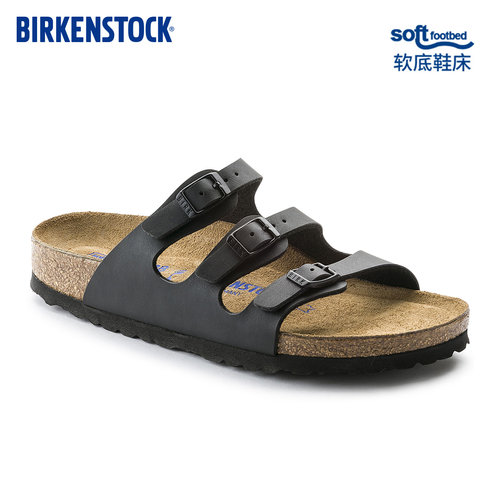 BIRKENSTOCK勃肯软底多带拖鞋