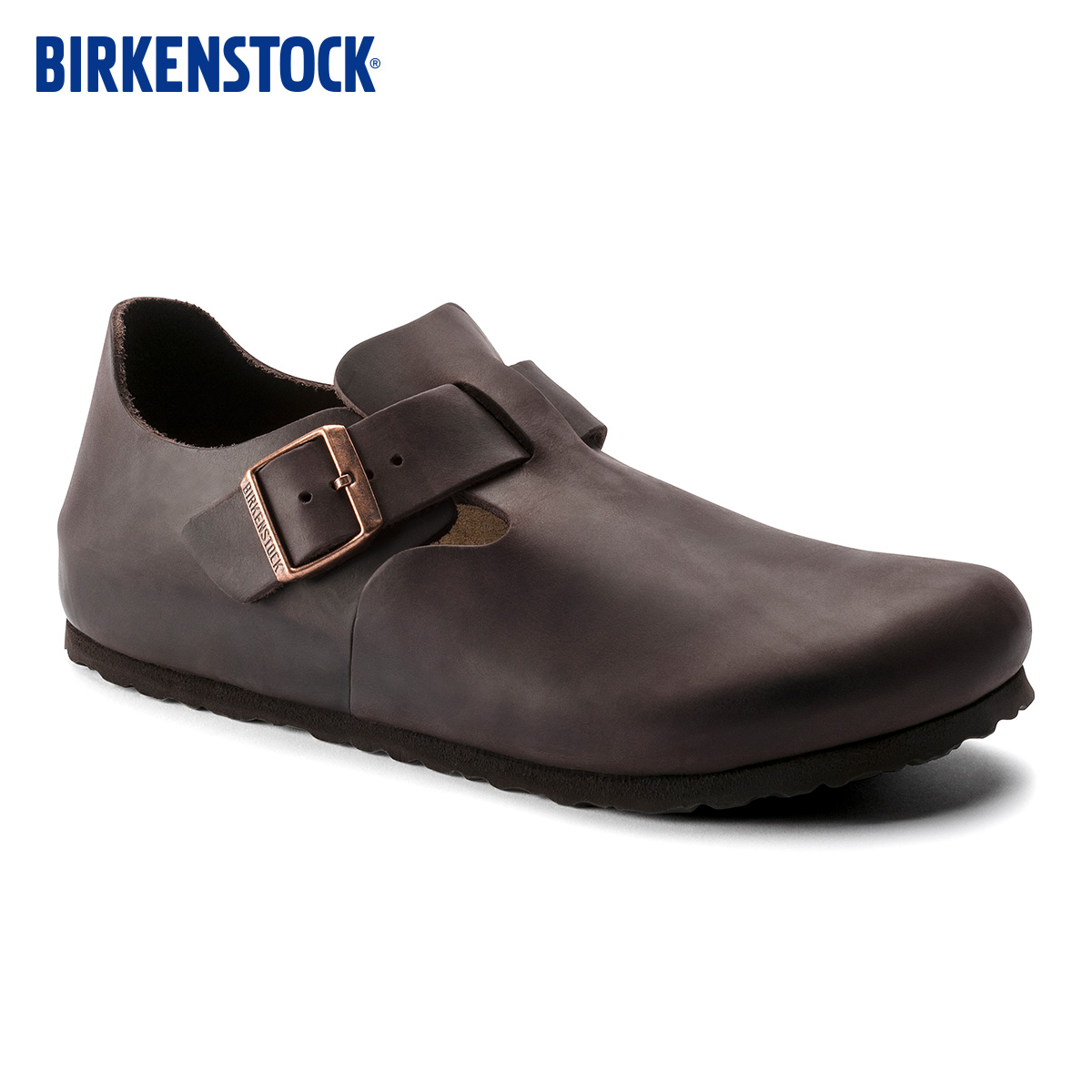 BIRKENSTOCK勃肯涂油皮休闲鞋