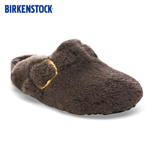 BIRKENSTOCK勃肯秋冬保暖毛毛鞋