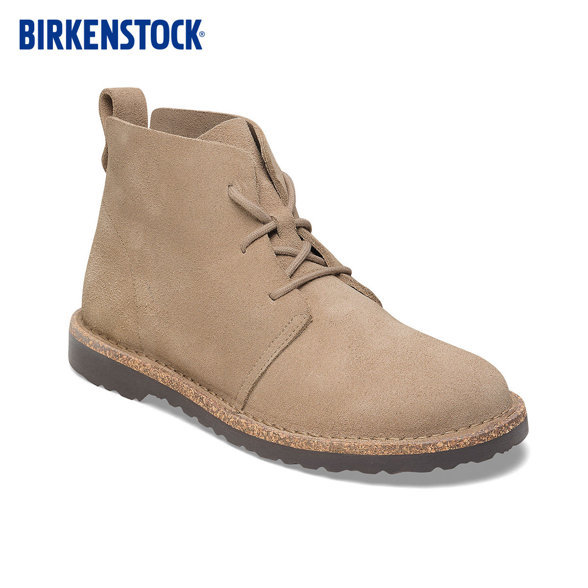BIRKENSTOCK勃肯绒面革系带短靴