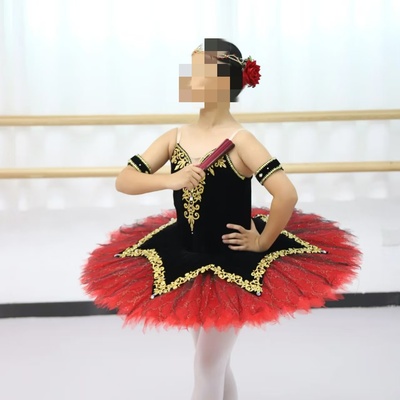 儿童艾斯米拉达芭蕾舞演出服TUTU裙蓬蓬裙帕基塔芭蕾汇演服装专业