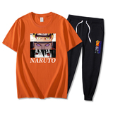 夏季套装男士2021新款青年短袖T恤运动服装休闲潮牌两件套P40，男装T恤，星座414A（原B215）