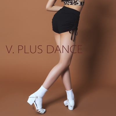 少儿拉丁舞高腰系带练功裤