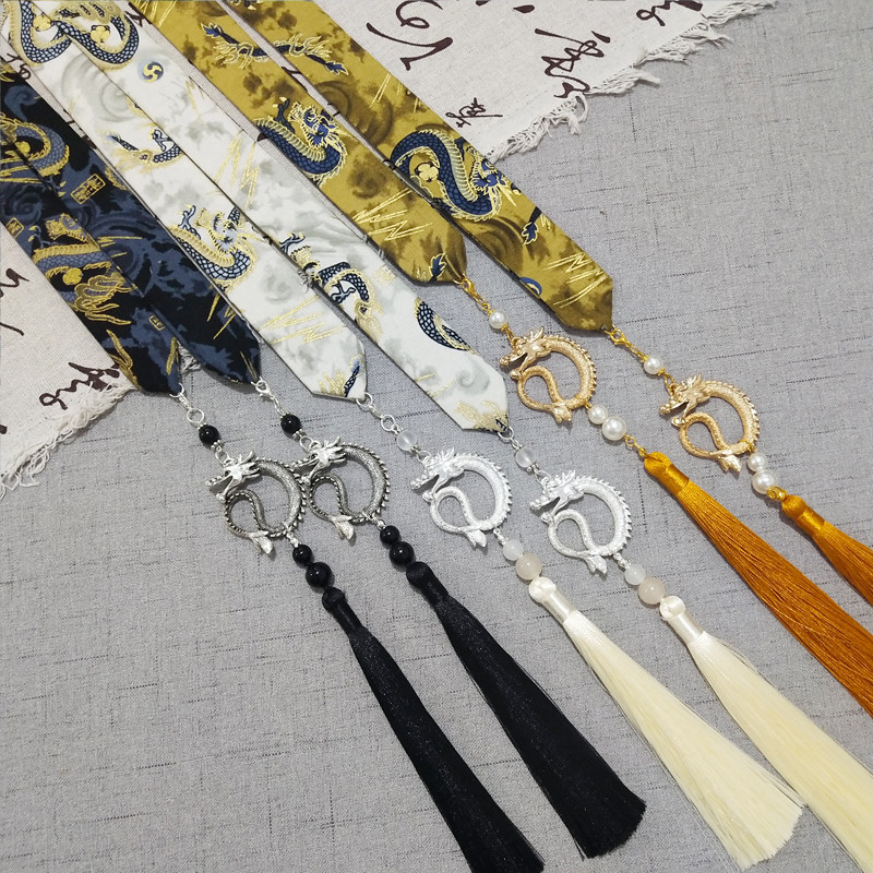 Xia Gu and dream Domineering Dragon pattern printing Hair band Hanfu Dragon alloy Pendant tassels Headdress Hairdressingin the Accessories/Fashion Jewelry, Hair Accessories  category - from Buy2taobao.com to provide professional Taobao agent buy service