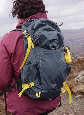 OSPREY Hikelite 18L/26L小鹰双肩背包登山包男女轻便徒步旅行包