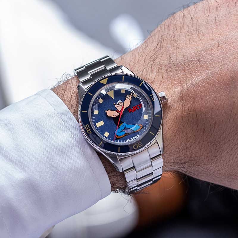 undone个性风自动机械手表