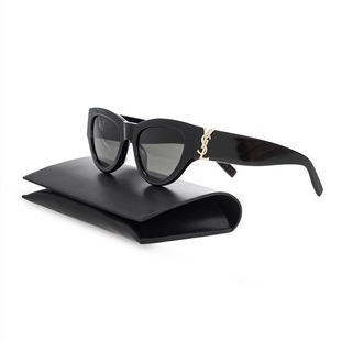 M94 Laurent圣罗兰YSL太阳镜女黑色猫眼偏光墨镜SL 美国代购 Saint