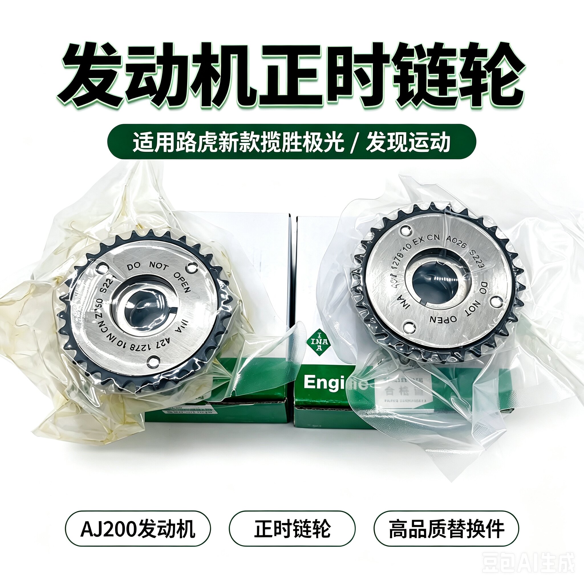 路虎新款揽胜极光正时链轮配件