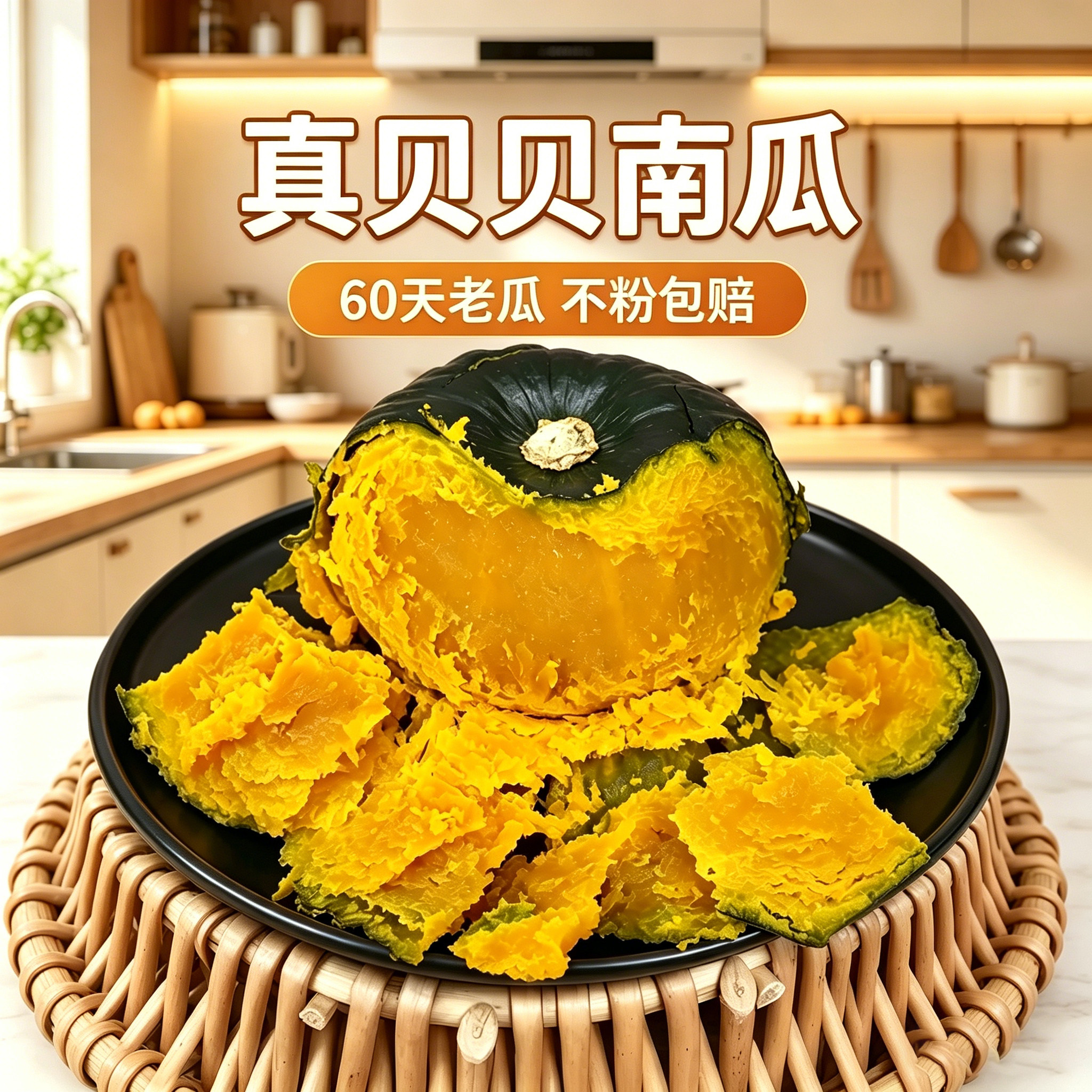 宝宝辅食健康代餐贝贝南瓜