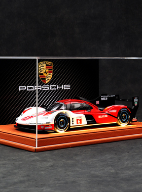 1:22勒芒24H耐力赛保时捷963合金模型仿真车模型收藏版车模礼物男